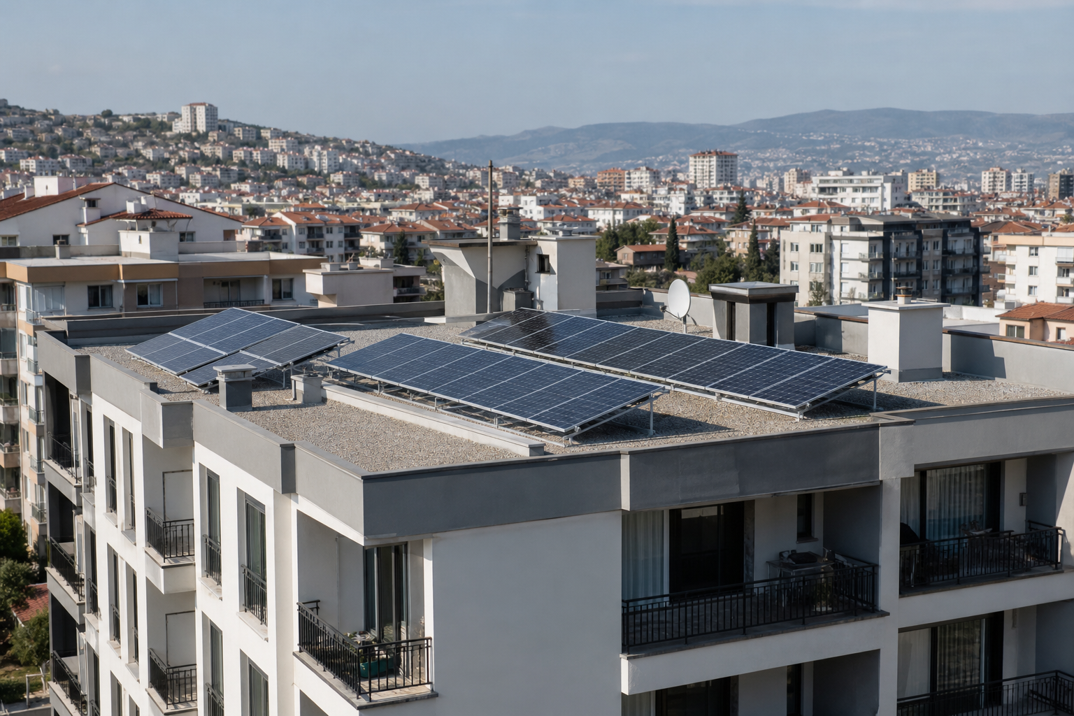 Apartman çatısına güneş paneli yapılır mı — destek görseli 2