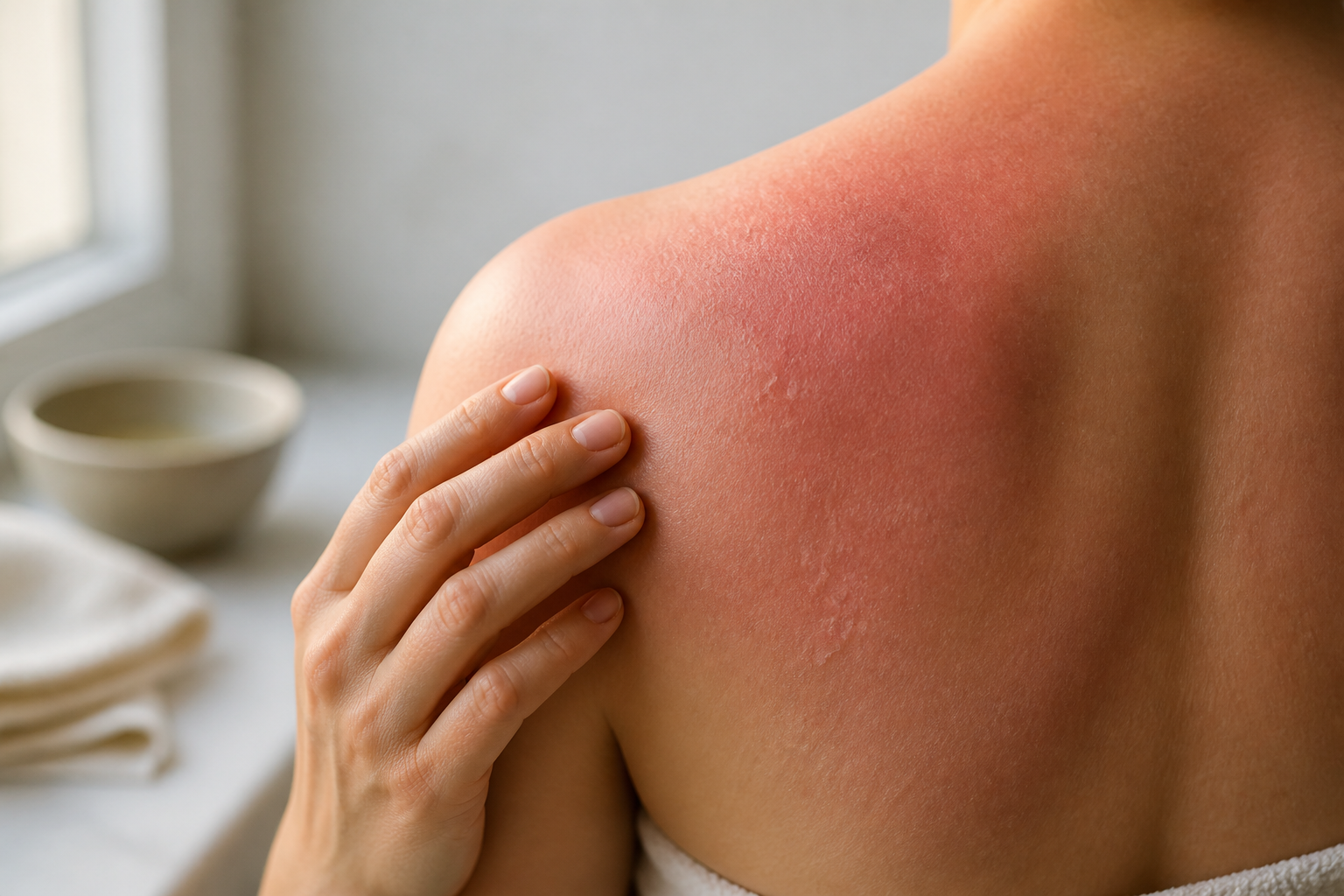Güneş yanığı olan cilde peeling yapılır mı?