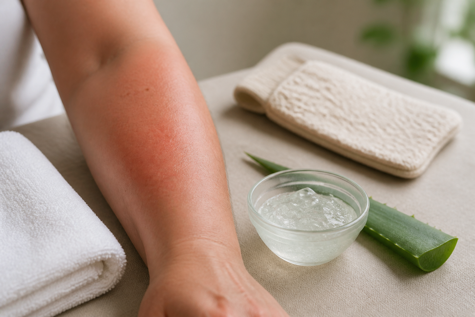 Güneş yanığı olan cilde peeling yapılır mı — destek görseli 1