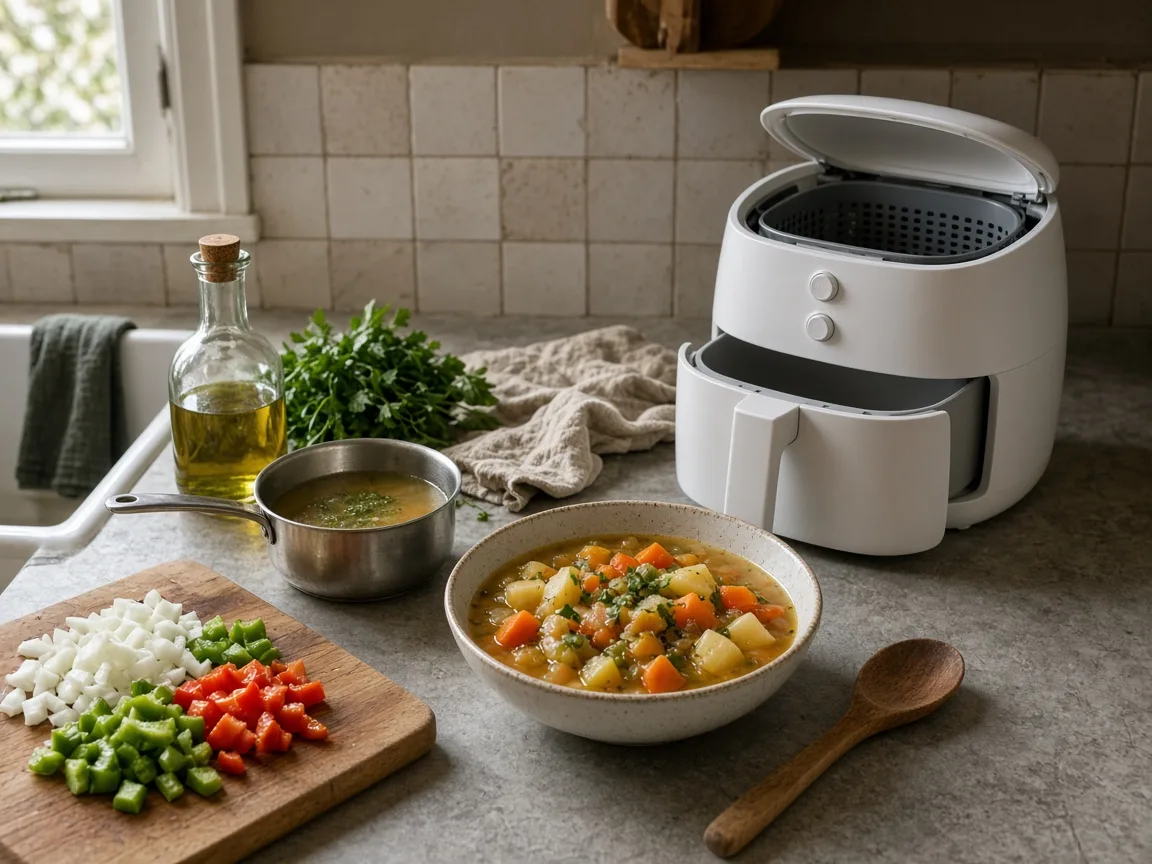 Airfryer sulu yemek yapılır mı — destek görseli 2